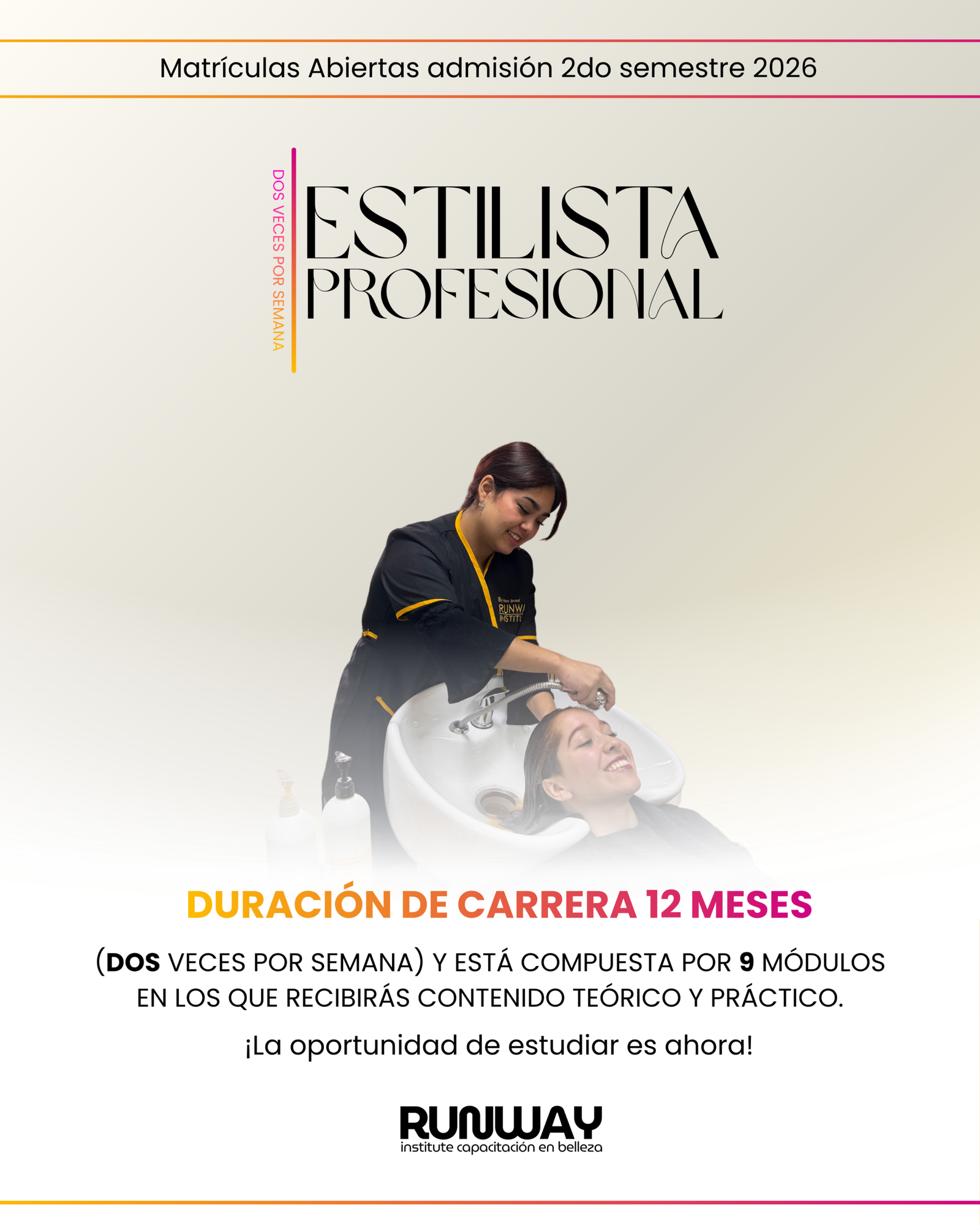 Estilista intensivo sábado (9) ᴇsᴛɪʟɪsᴛᴀ ᴘʀᴏғᴇsɪᴏɴᴀʟ 𝟷𝟸 ᴍᴇsᴇs - Imagen 1