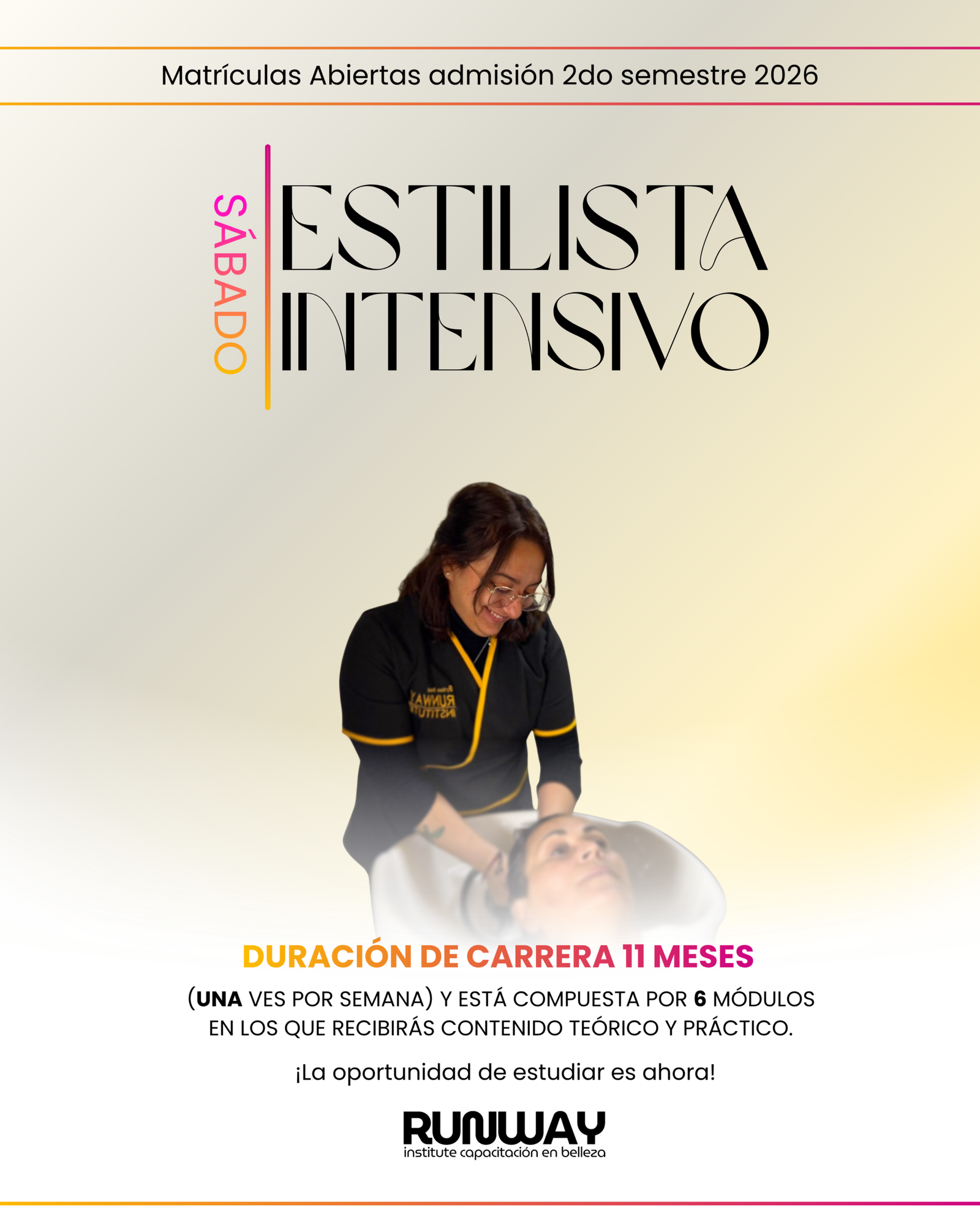 Estilista intensivo sábado (7) ᴇsᴛɪʟɪsᴛᴀ ɪɴᴛᴇɴsɪᴠᴏ 𝟷𝟷 ᴍᴇsᴇs - Imagen 1