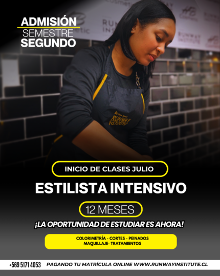 ESTILISTA INTENSIVO 12 MESES